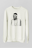 Ja Rule Beyaz Unisex Sweatshirt