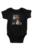 Ja Rule Siyah Bebek Body - Zıbın