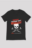 Jackass Siyah Unisex V Yaka Tişört