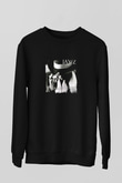 Jay-Z Baskılı Unisex Siyah Sweatshirt