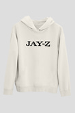 Jay-Z Beyaz Unisex Kapüşonlu Sweatshirt