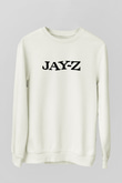 Jay-Z Beyaz Unisex Sweatshirt