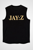 Jay-Z Siyah Unisex Kolsuz Tişört