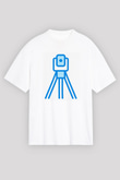 Jeoloji mühendisi Beyaz Unisex Oversize Tişört T-Shirt