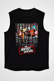 Jersey Shore Siyah Unisex Kolsuz Tişört