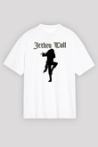Jethro Tull Beyaz Unisex Oversize Tişört T-Shirt