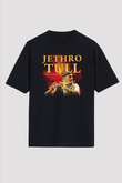 Jethro Tull Siyah Unisex Oversize Tişört T-Shirt