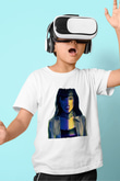 Jinjer Baskılı Beyaz Unisex Beyaz Çocuk Tişört - Tshirt