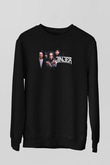 Jinjer Baskılı Unisex Siyah Sweatshirt