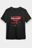 John O'callaghan Baskılı Unisex Siyah Tişört