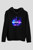 John O'callaghan Siyah Unisex Kapüşonlu Sweatshirt