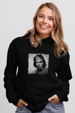 Johnny Depp Baskılı Unisex Siyah Hoodie