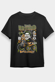 Joker Hotrod Baskılı Unisex Siyah Tişört