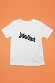 Judas Priest Baskılı Beyaz Unisex Çocuk Tişört