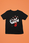 Judas Priest Baskılı Siyah Unisex Çocuk Tişört