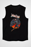 Judas Priest Siyah Unisex Kolsuz Tişört