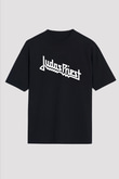 Judas Priest Siyah Unisex Oversize Tişört T-Shirt