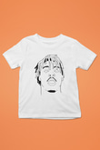 Juice Wrld Baskılı Beyaz Unisex Beyaz Çocuk Tişört - Tshirt