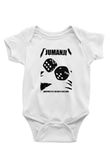 Jumanji Baskılı Beyaz Unisex Bebek Body - Zıbın