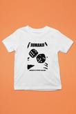 Jumanji Baskılı Beyaz Unisex Beyaz Çocuk Tişört - Tshirt