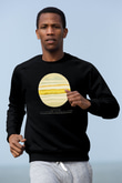 Jüpiter Siyah Unisex Sweatshirt
