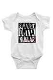 Jurassic Park Baskılı Beyaz Unisex Bebek Body - Zıbın