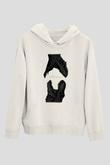 Jurassic Park Beyaz Unisex Hoodie