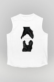 Jurassic Park Beyaz Unisex Kolsuz Tişört