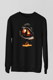 Jurassic Park Siyah Unisex Sweatshirt