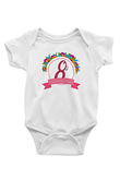 Kadınlar Günü Baskılı Beyaz Unisex Bebek Body - Zıbın