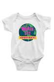 Kadınlar Günü Baskılı Beyaz Unisex Bebek Body - Zıbın
