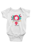 Kadınlar Günü Baskılı Beyaz Unisex Bebek Body - Zıbın