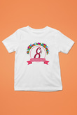 Kadınlar Günü Baskılı Beyaz Unisex Beyaz Çocuk Tişört - Tshirt
