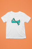 Kano Baskılı Unisex Beyaz Çocuk Tişört - Tshirt