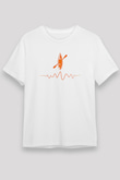 Kano Baskılı Unisex Beyaz Tişört - Tshirt