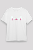 Kano Baskılı Unisex Beyaz Tişört - Tshirt
