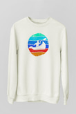 Kano Baskılı Unisex Ekru Sweatshirt