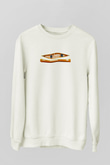 Kano Baskılı Unisex Ekru Sweatshirt