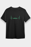 Kano Baskılı Unisex Siyah Tişört - Tshirt