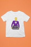 Kanser Günü Baskılı Beyaz Unisex Beyaz Çocuk Tişört - Tshirt