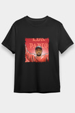 Kanye West Baskılı Unisex Siyah Tişört