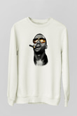 Kanye West Beyaz Unisex Sweatshirt
