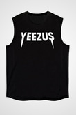 Kanye West Siyah Unisex Kolsuz Tişört