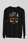 Kanye West Siyah Unisex Sweatshirt