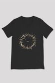 Kanye West Siyah Unisex V Yaka Tişört T-Shirt