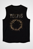 Kanye West Yeezus Siyah Unisex Kolsuz Tişört
