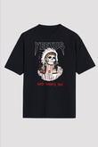 Kanye West Yeezus Siyah Unisex Oversize Tişört T-Shirt