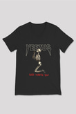 Kanye West Yeezus Siyah Unisex V Yaka Tişört T-Shirt