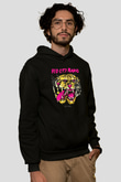 Kaplan Siyah Unisex Hoodie