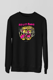 Kaplan Siyah Unisex Sweatshirt